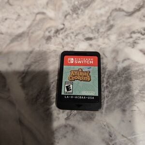 Nintendo Animal Crossing Game Cartridge - Black and Green